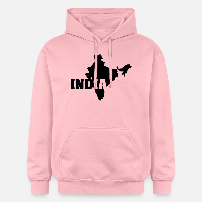 Inde (ID: 002004) - Sweat à capuche Softstyle® Gildan Unisexe - rose clair