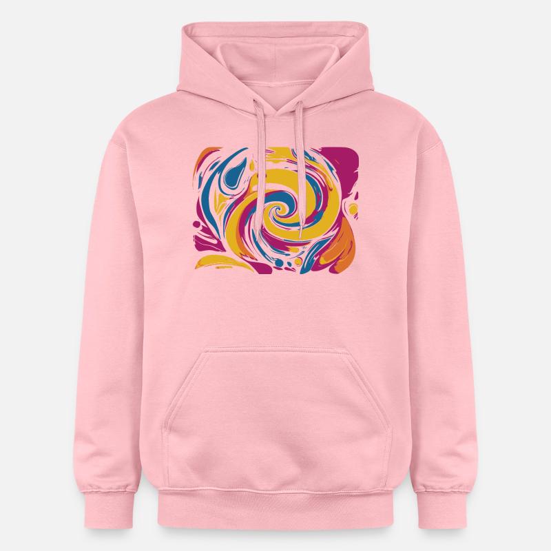 absurde - Sweat à capuche Softstyle® Gildan Unisexe - rose clair