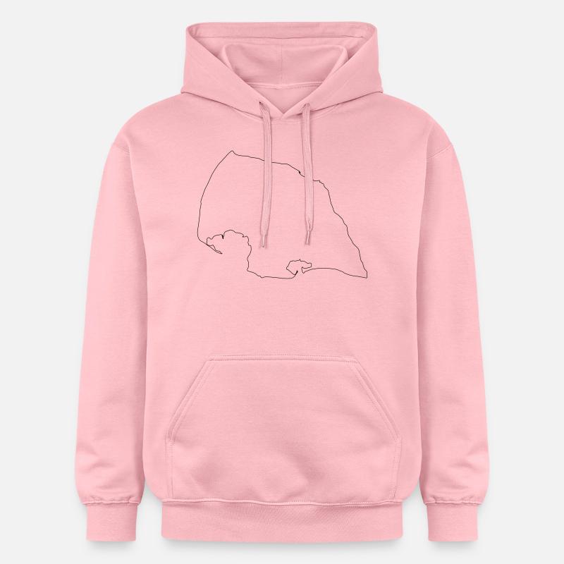 Fehmarn - Sweat à capuche Softstyle® Gildan Unisexe - rose clair