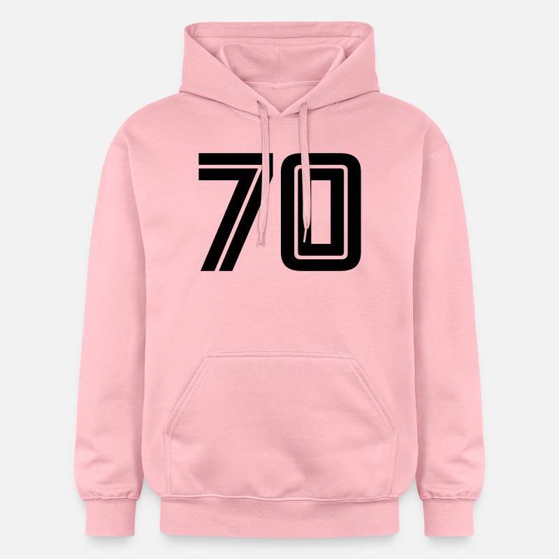 70 - Sweat à capuche Softstyle® Gildan Unisexe - rose clair