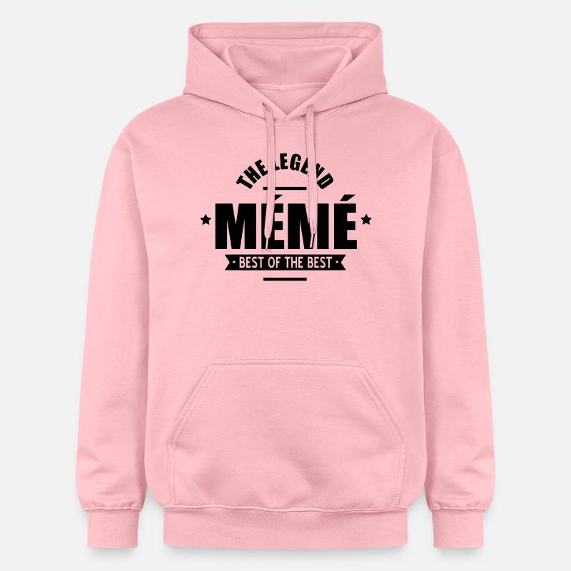 mémé - Sweat à capuche Softstyle® Gildan Unisexe - rose clair