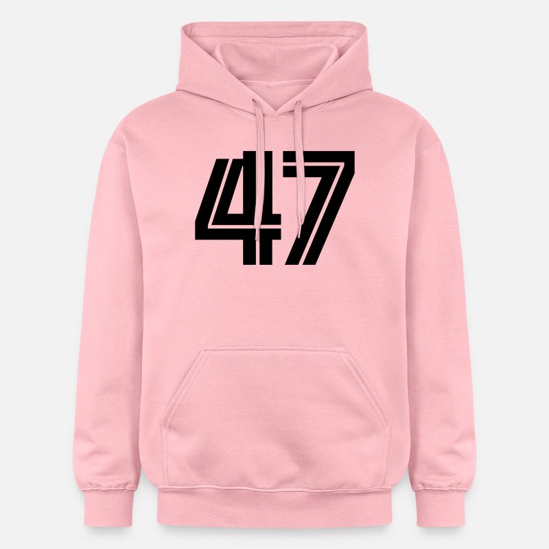 47 - Sweat à capuche Softstyle® Gildan Unisexe - rose clair