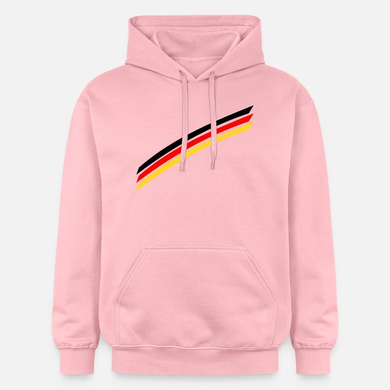 drapeau Allemagne - Sweat à capuche Softstyle® Gildan Unisexe - rose clair