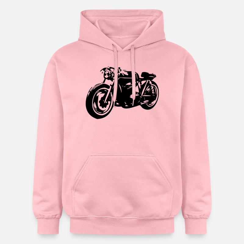 cafe racer - Sweat à capuche Softstyle® Gildan Unisexe - rose clair