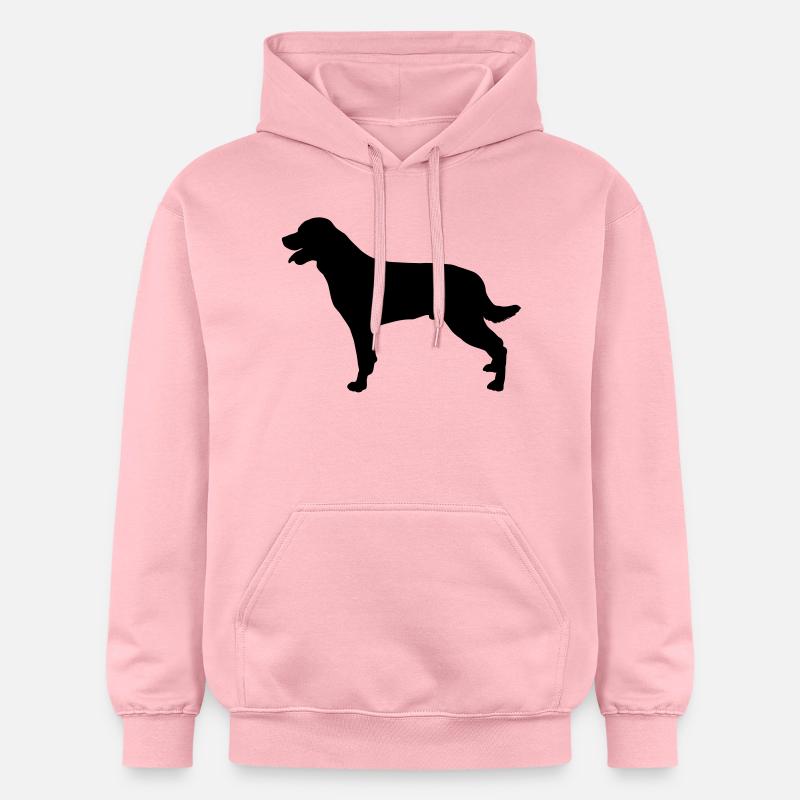 rottweilers - Sweat à capuche Softstyle® Gildan Unisexe - rose clair