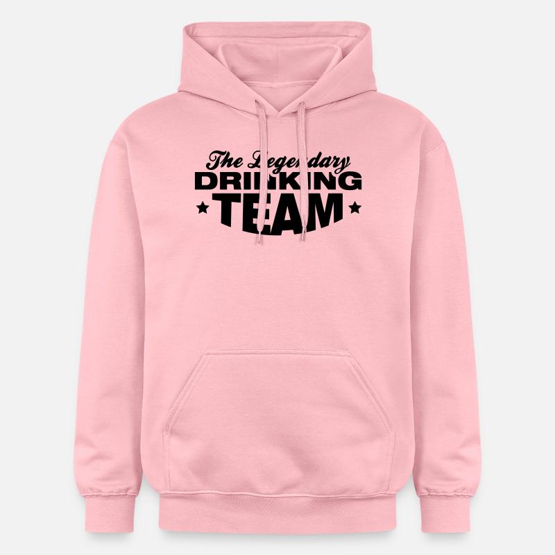 legendary_drinking_team_tt1 - Sweat à capuche Softstyle® Gildan Unisexe - rose clair