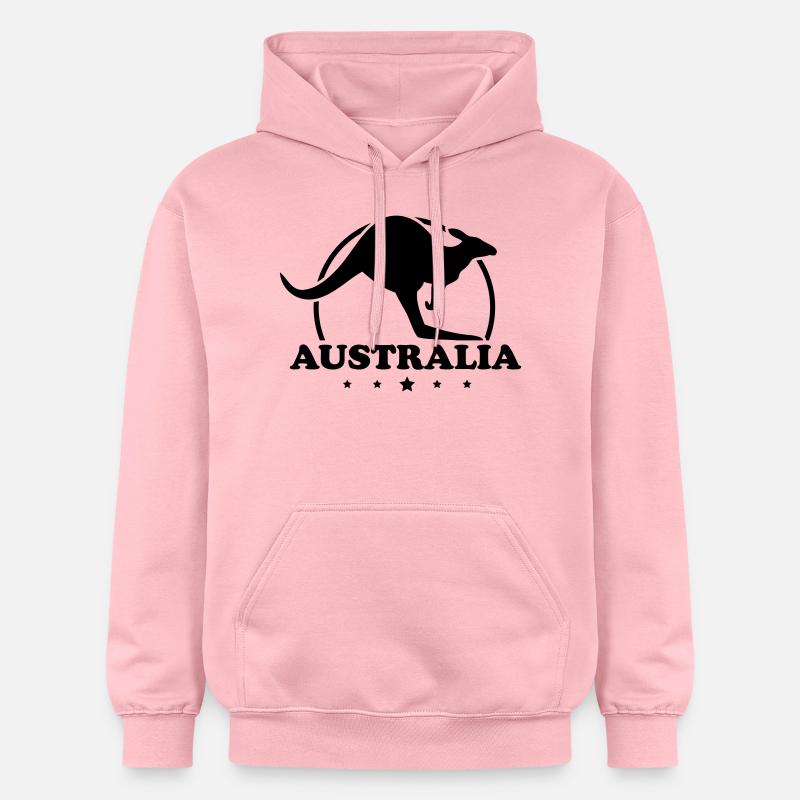 australia_design_ty1 - Sweat à capuche Softstyle® Gildan Unisexe - rose clair