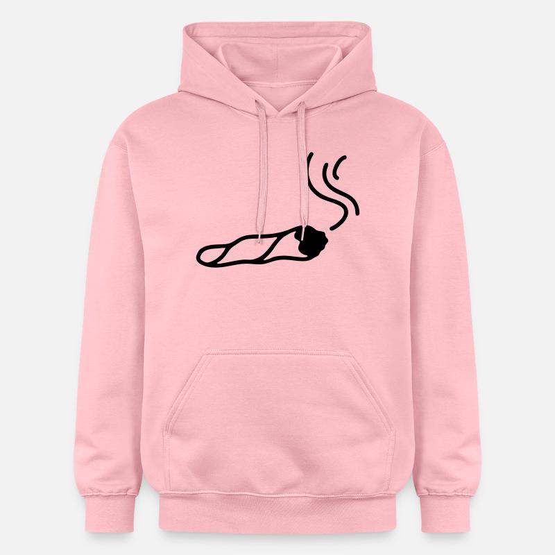 Mixte - Line - Sweat à capuche Softstyle® Gildan Unisexe - rose clair