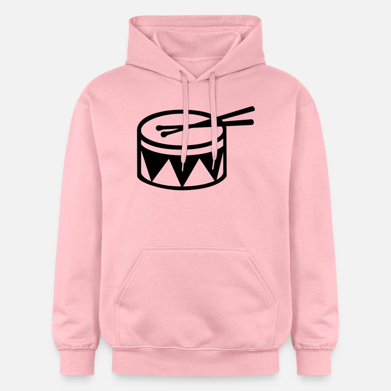 Tambour - Sweat à capuche Softstyle® Gildan Unisexe - rose clair