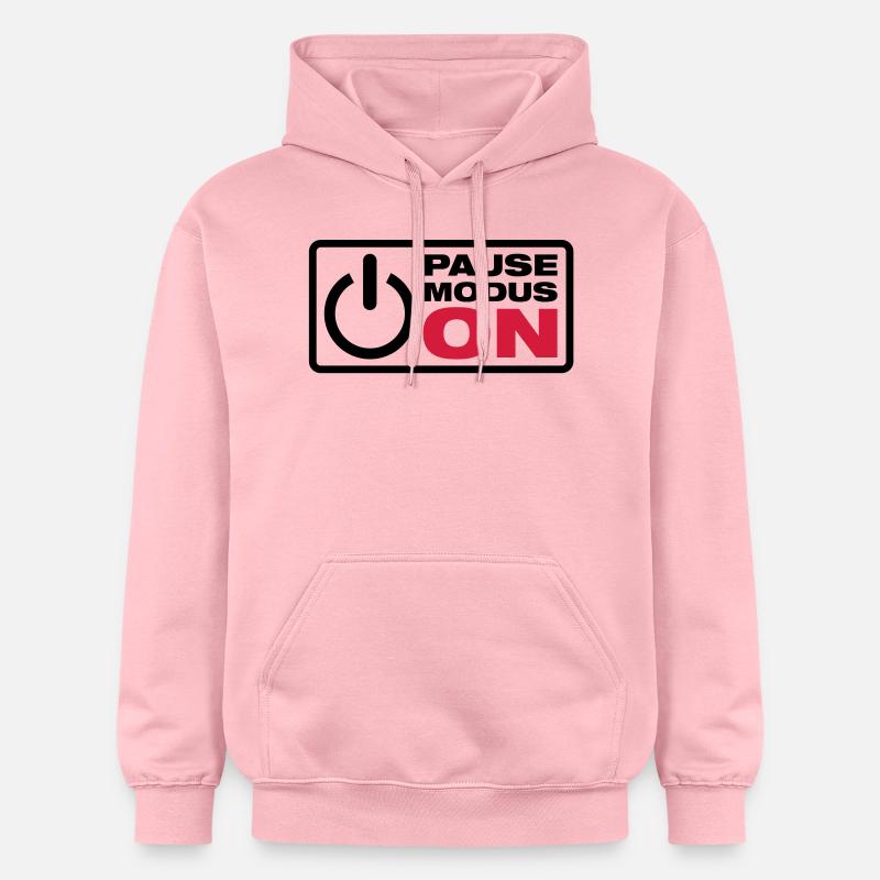 mode Pause ON - Sweat à capuche Softstyle® Gildan Unisexe - rose clair