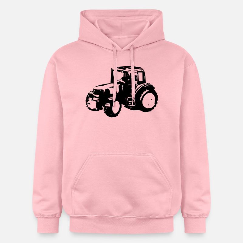 tractor - Sweat à capuche Softstyle® Gildan Unisexe - rose clair
