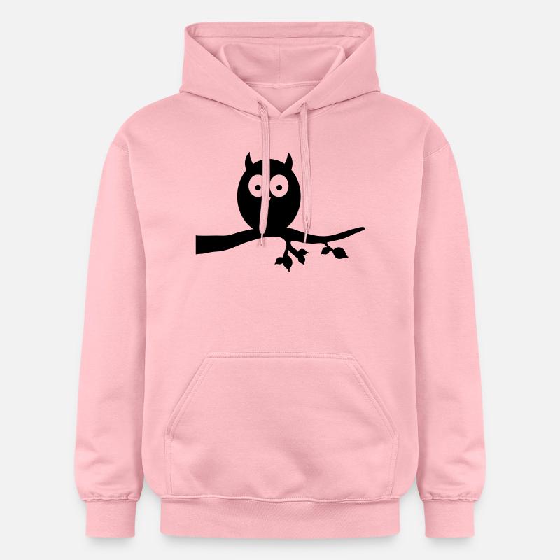 eule - Sweat à capuche Softstyle® Gildan Unisexe - rose clair