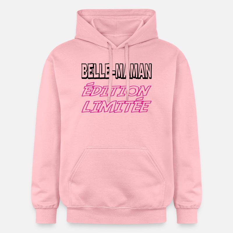 BELLE MAMAN édition limitée - Sweat à capuche Softstyle® Gildan Unisexe - rose clair