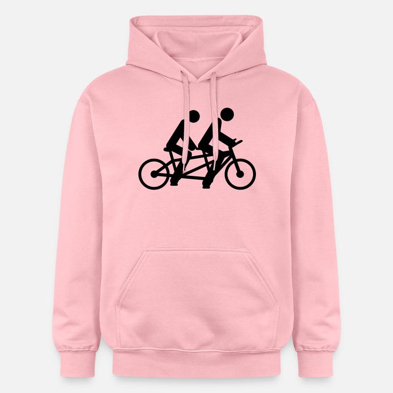 tandem_1__f1 - Sweat à capuche Softstyle® Gildan Unisexe - rose clair