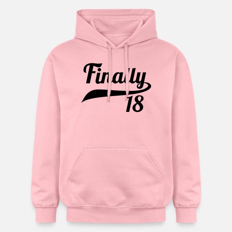 Finally 18 - Sweat à capuche Softstyle® Gildan Unisexe - rose clair