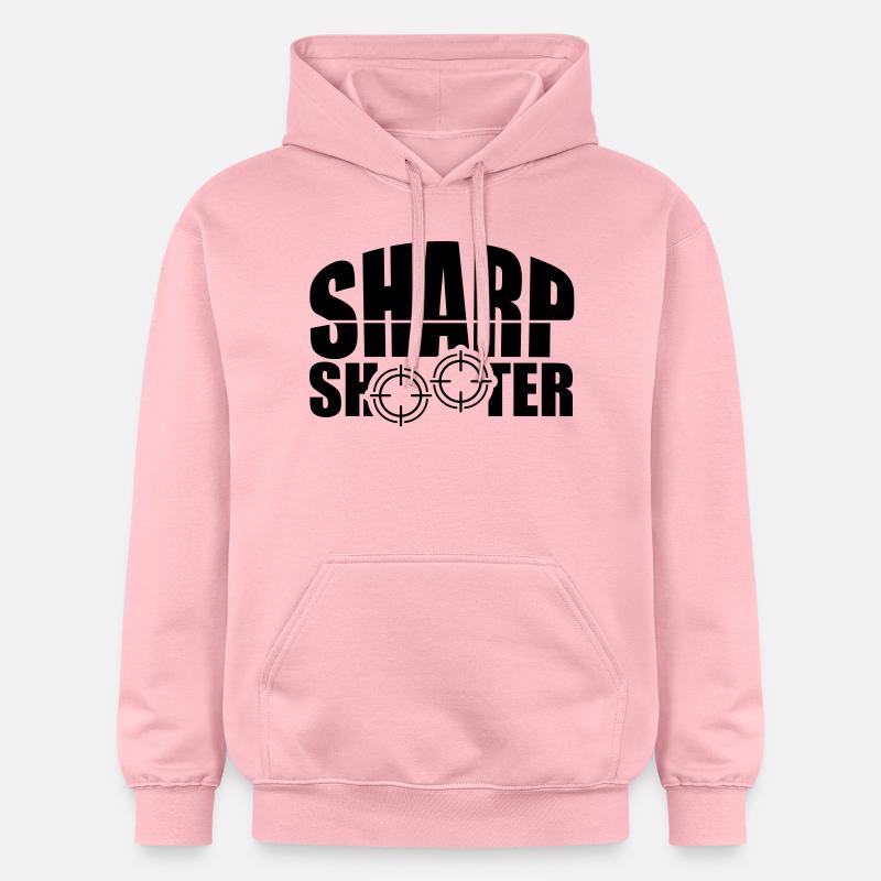 sharp_shooter_aq1 - Sweat à capuche Softstyle® Gildan Unisexe - rose clair