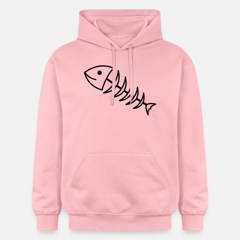 fischgraete1 - Sweat à capuche Softstyle® Gildan Unisexe - rose clair