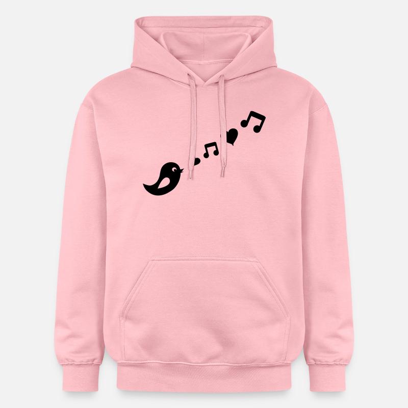 singing_bird_1 - Sweat à capuche Softstyle® Gildan Unisexe - rose clair