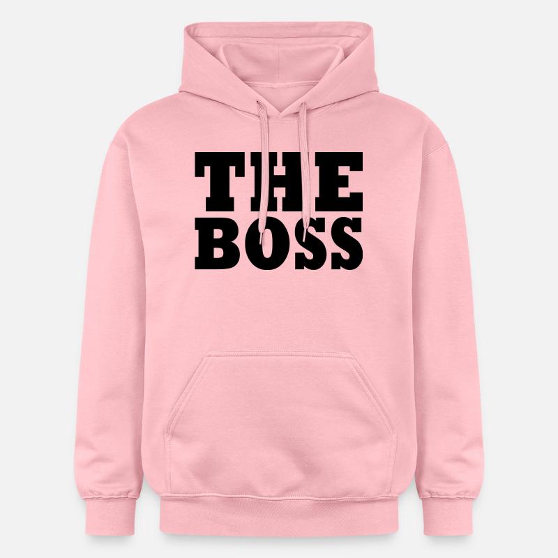 The boss - Sweat à capuche Softstyle® Gildan Unisexe - rose clair