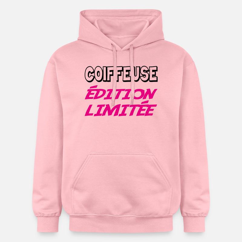 COIFFEUSE édition limitée - Sweat à capuche Softstyle® Gildan Unisexe - rose clair