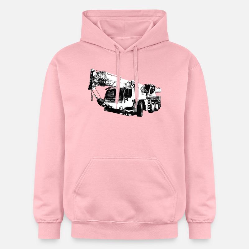 grue mobile - Sweat à capuche Softstyle® Gildan Unisexe - rose clair