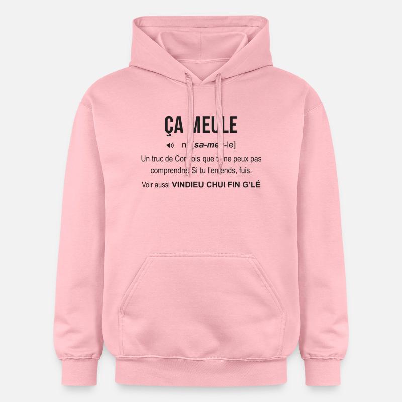 ca meule Franche Comté - Sweat à capuche Softstyle® Gildan Unisexe - rose clair