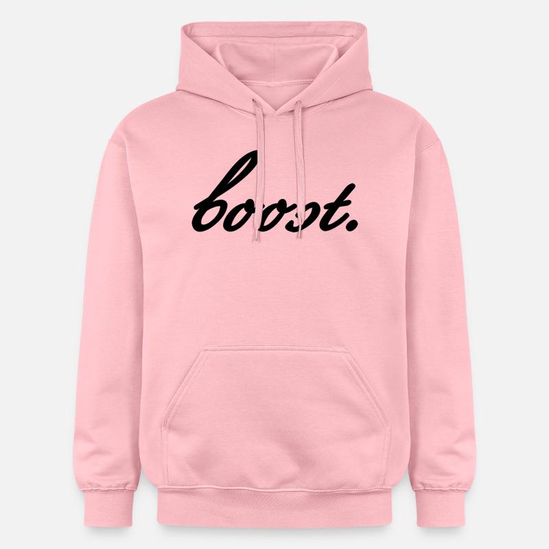 augmenter - Sweat à capuche Softstyle® Gildan Unisexe - rose clair