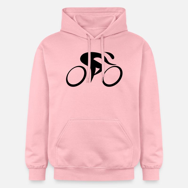 cyclisme - Sweat à capuche Softstyle® Gildan Unisexe - rose clair