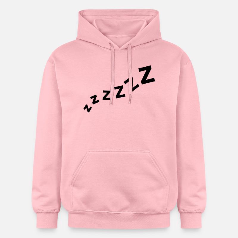 Dormir - Sweat à capuche Softstyle® Gildan Unisexe - rose clair