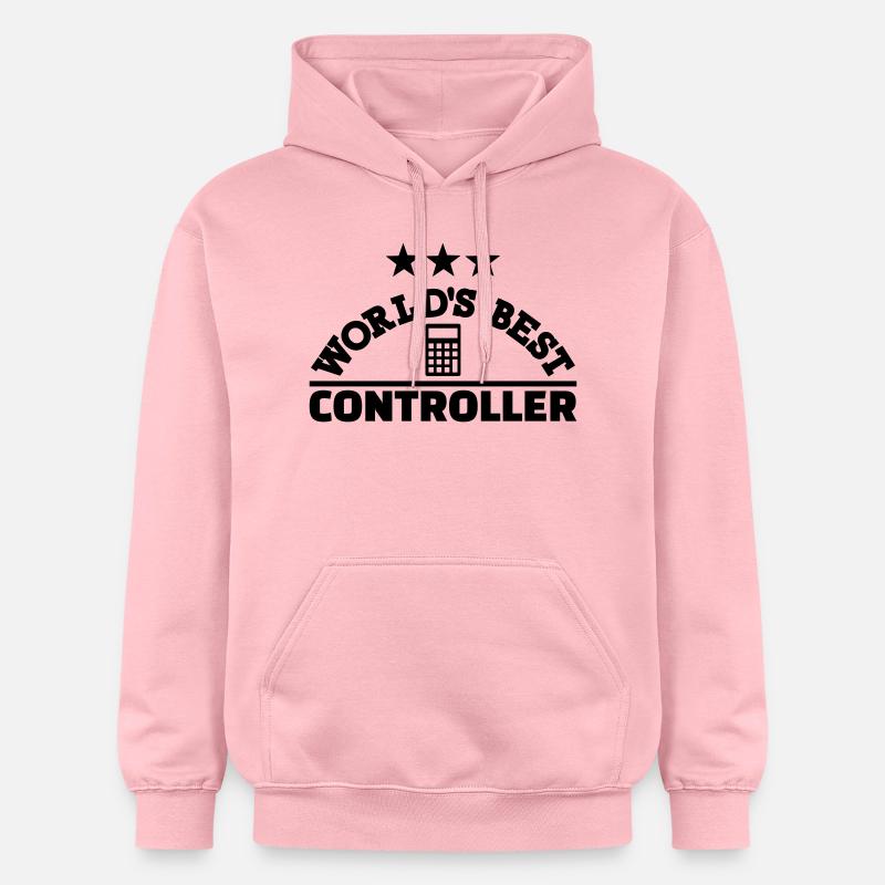 Controller - Sweat à capuche Softstyle® Gildan Unisexe - rose clair