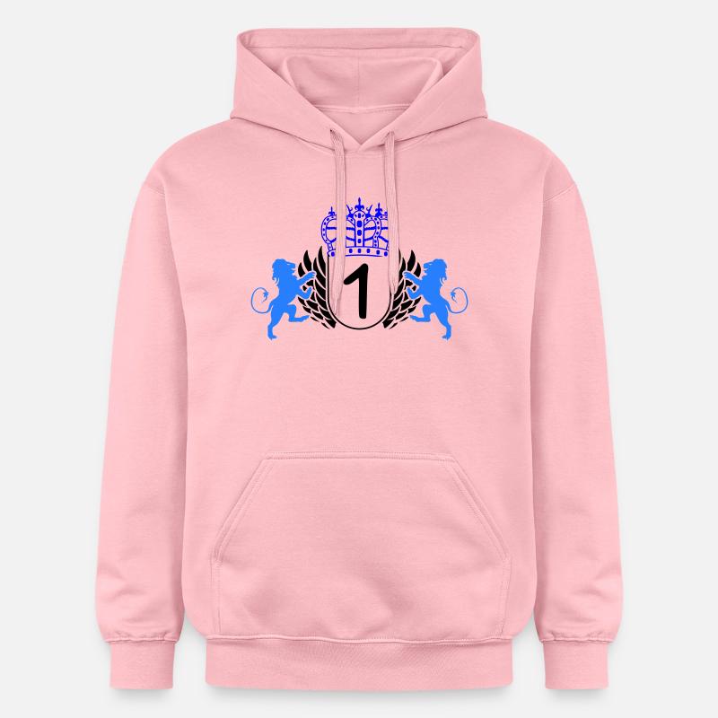 Armoiries 1 - Sweat à capuche Softstyle® Gildan Unisexe - rose clair