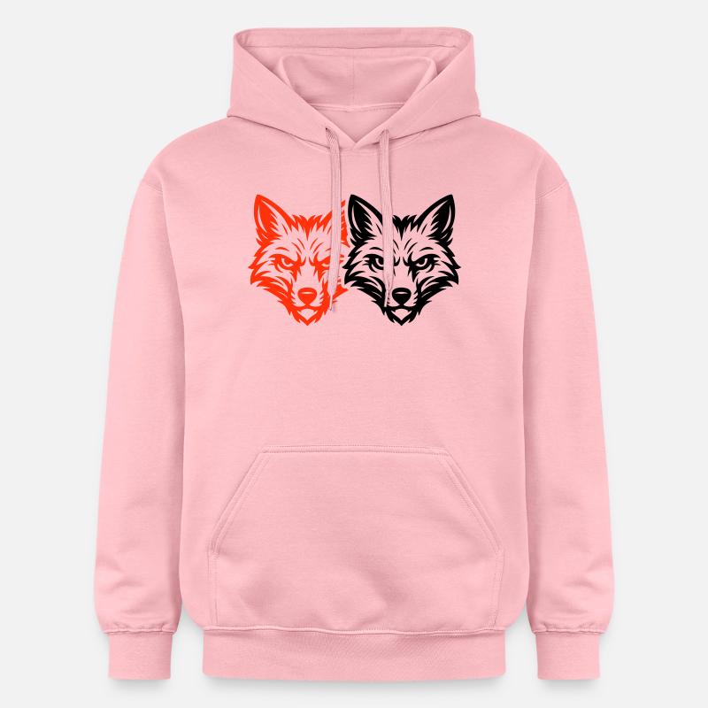 L’équipe Fox Head - Sweat à capuche Softstyle® Gildan Unisexe - rose clair