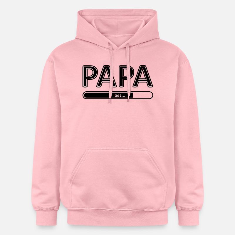 enceinte papa grossesse - Sweat à capuche Softstyle® Gildan Unisexe - rose clair