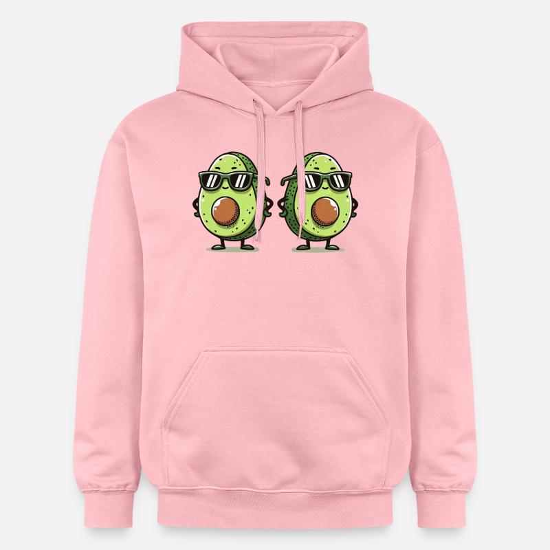 Avocat Bande dessinée 2 - Sweat à capuche Softstyle® Gildan Unisexe - rose clair