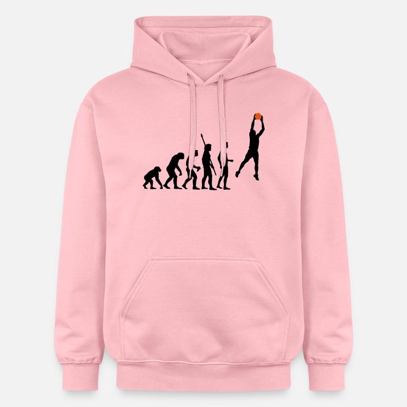 evolution_basketball_072011_a_2c - Sweat à capuche Softstyle® Gildan Unisexe - rose clair