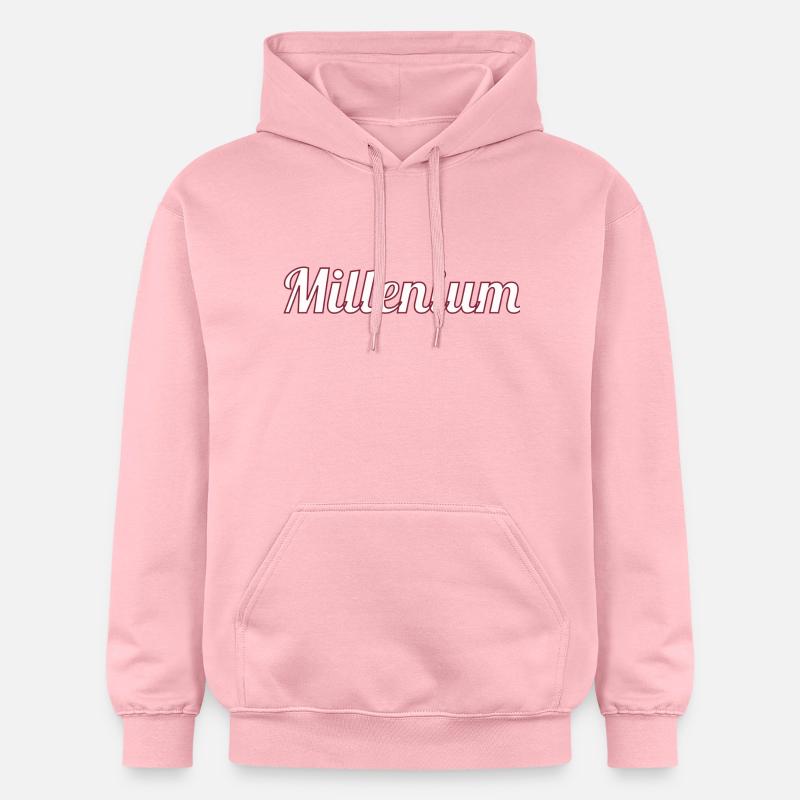Millenium - Sweat à capuche Softstyle® Gildan Unisexe - rose clair