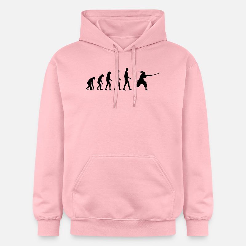 iaido evolution - Sweat à capuche Softstyle® Gildan Unisexe - rose clair