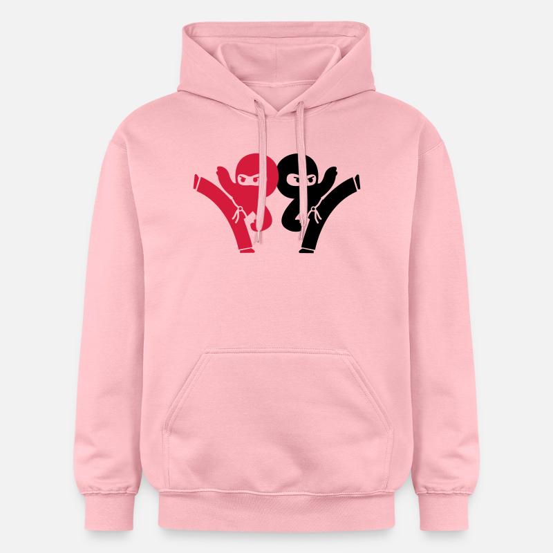 ninja_1 - Sweat à capuche Softstyle® Gildan Unisexe - rose clair