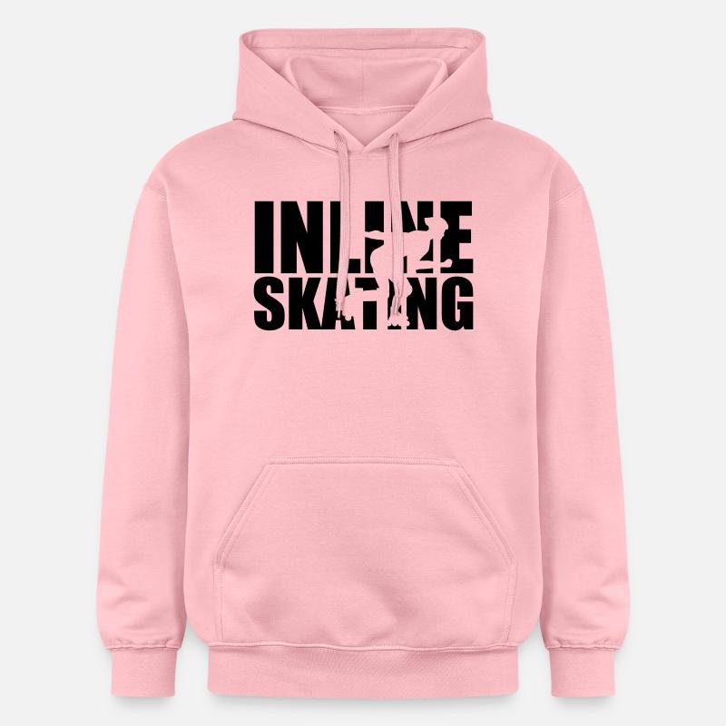 Inline skating - Sweat à capuche Softstyle® Gildan Unisexe - rose clair