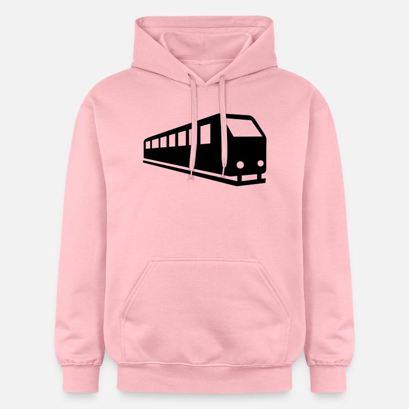 Train - Sweat à capuche Softstyle® Gildan Unisexe - rose clair