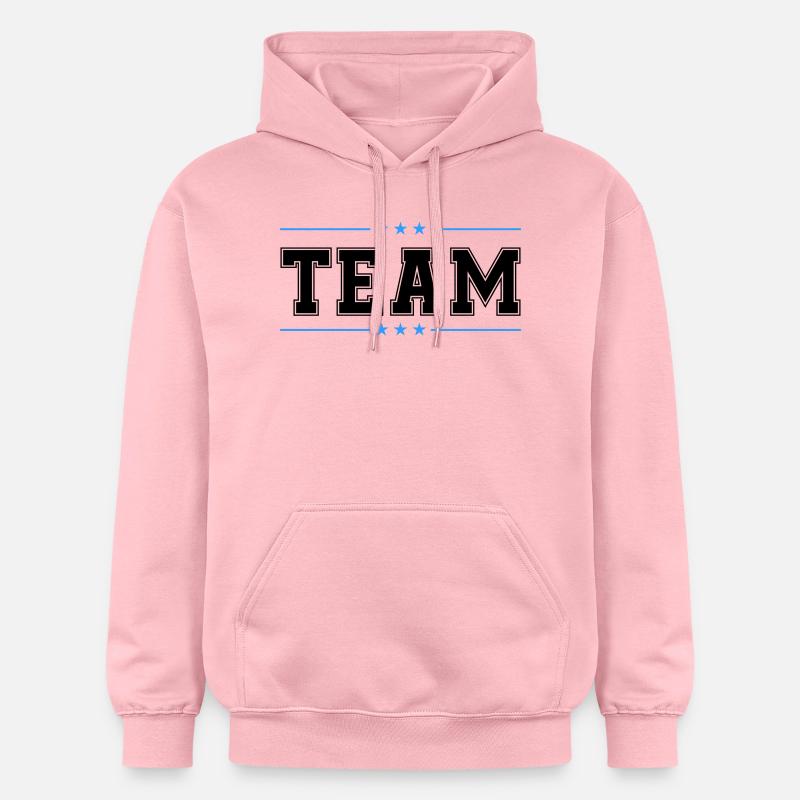 Équipe 02 - Sweat à capuche Softstyle® Gildan Unisexe - rose clair