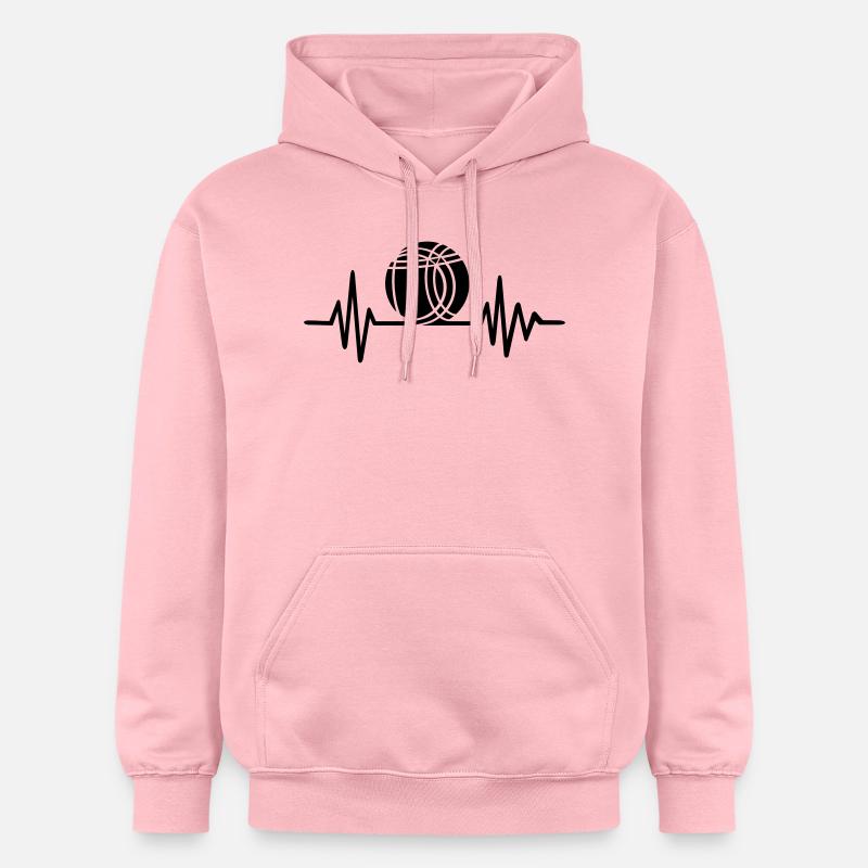 Boccia - Sweat à capuche Softstyle® Gildan Unisexe - rose clair