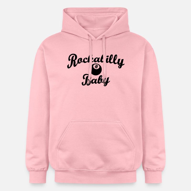 Rockabilly bébé - Sweat à capuche Softstyle® Gildan Unisexe - rose clair