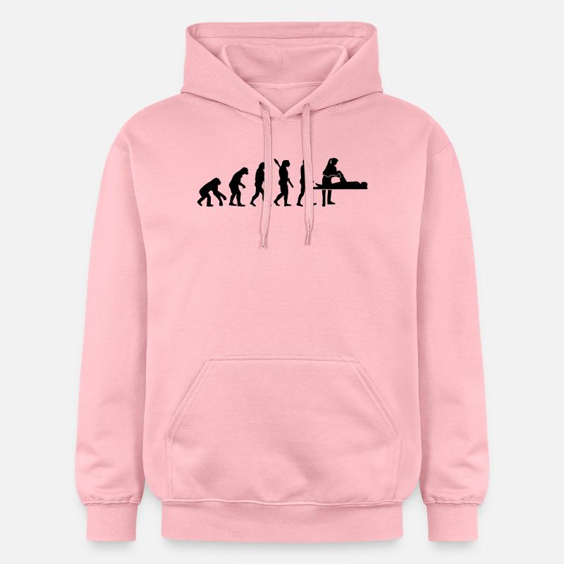 Evolution Physiothérapeute - Sweat à capuche Softstyle® Gildan Unisexe - rose clair