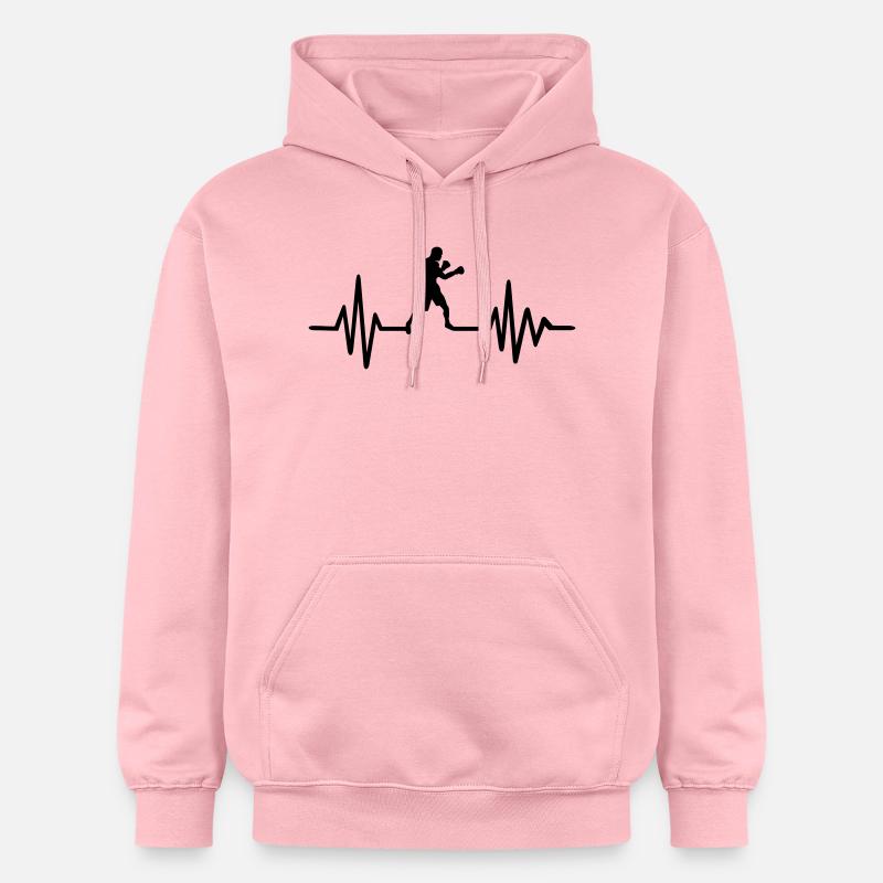 Boxe - Sweat à capuche Softstyle® Gildan Unisexe - rose clair