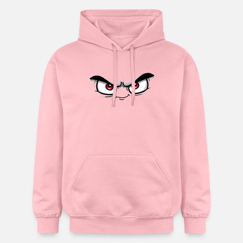 Visage rouge - Sweat à capuche Softstyle® Gildan Unisexe - rose clair