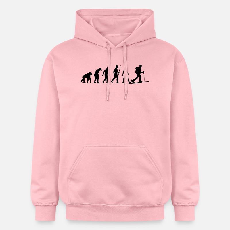 Evolution Skitour - Gildan Unisex Softstyle® Midweight Hoodie - Hellrosa
