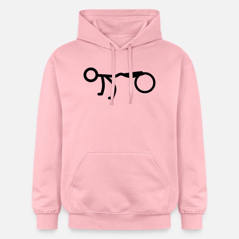 Fittbal - Sweat à capuche Softstyle® Gildan Unisexe - rose clair