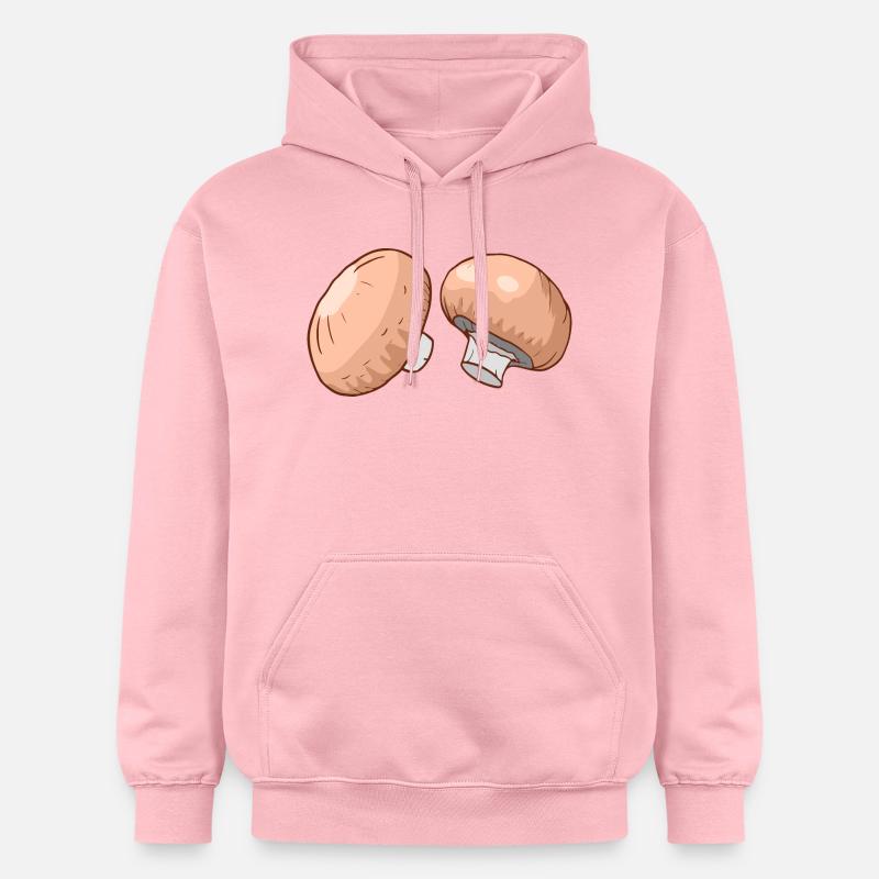Champignons Egerlinge Angerlinge champignons - Sweat à capuche Softstyle® Gildan Unisexe - rose clair