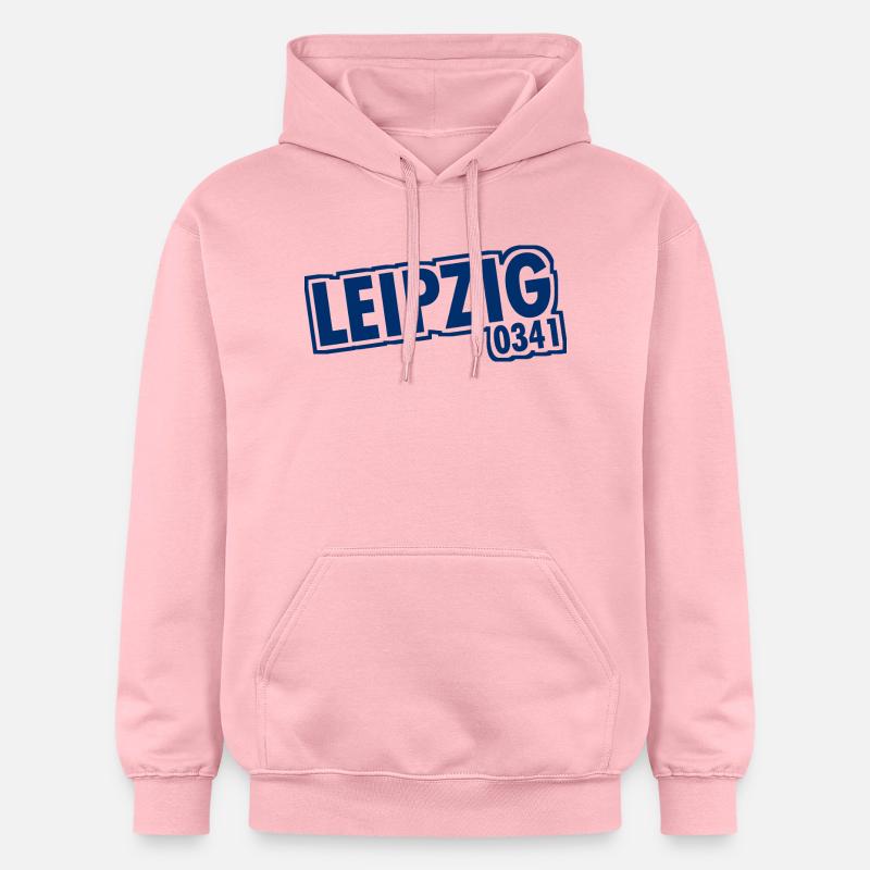 Leipzig - 0341 - Indicatif régional - Saxe - Sweat à capuche Softstyle® Gildan Unisexe - rose clair